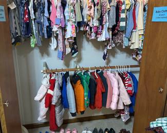 Baby clothing of all sizes