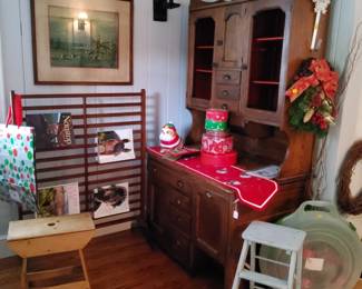 Antique Hoosier Cabinet