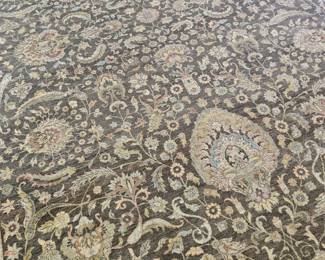 Large living room rug.