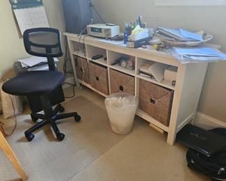 Another nice white furniture piece. Great storage .