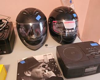 Motor cycle helmets