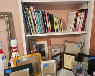Several frames... and books