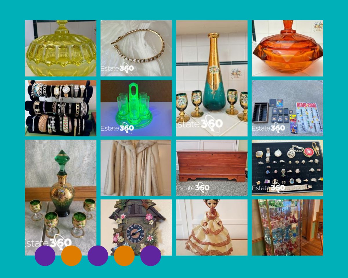 Wedding Mood Board Photo Collage