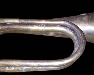Antique Bugle Horn Hunters Horn 