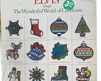 Elvis Wonderful World of Christmas Vinyl 