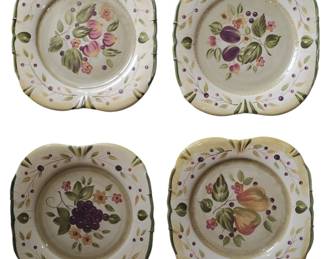 La Toscana Pamela Gladding Dinner Plates 