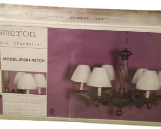 NEW IN BOX The Cameron Chandelier 
