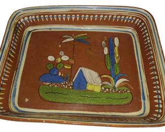 Painted Mexico Stoneware 