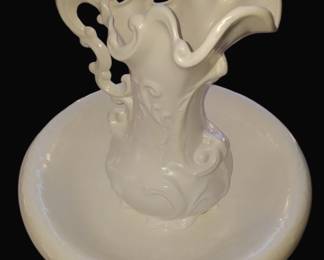 Vintage Pitcher Wash Bowl Basin 