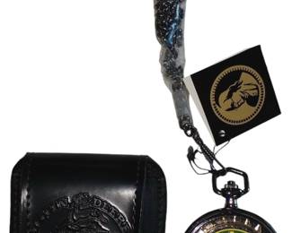 John Deere Pocket Watch with Case 