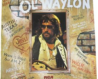 Ol Waylon Vinyl RCA Stereo 1977 
