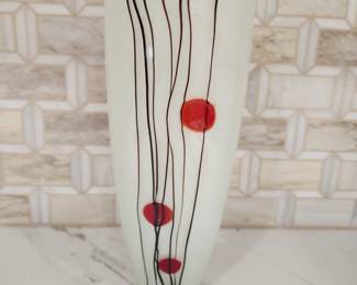 JAPANESE BLOWN GLASS VASE