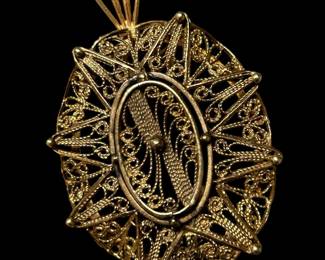 Brooch, 18K, Antique Northstone