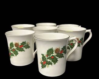 Rosina Royal Minster Yuletide Christmas Mug Set