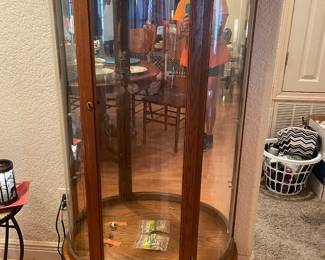 #8 - $150 Oak curio cabinet