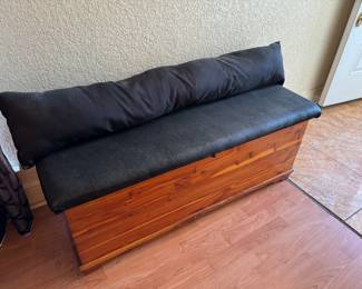 #10 - $110 - Cedar chest used as a bench 