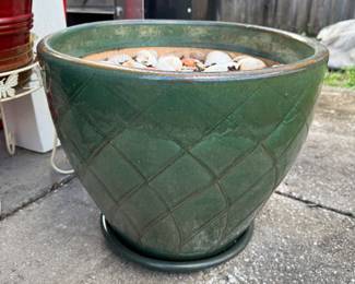 #13 -$70 - 2 matching green planters
