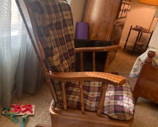 #24 - $80 Wood glider chair