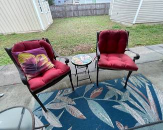  #44 - $80 Patio set 3 pieces 