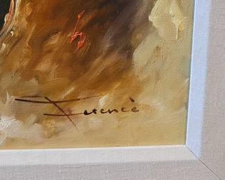 original oil painting on canvas by artist Hedva Ferenci