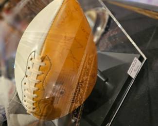 Nebraska University Football Team signed Football