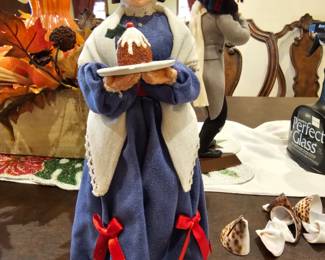 Rare hand-made Simpich Character Doll - Mrs. Cratchit  (a Christmas Carol). 