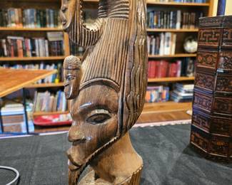 African Head carving 