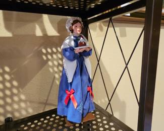 Rare hand-made Simpich Character Doll - Mrs. Cratchit  (a Christmas Carol). 