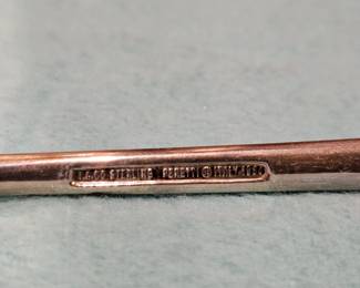 Tiffany & Co. Elsa Peretti Padova sterling silver candle snuffer 