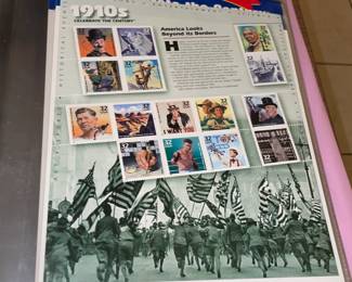 Large Stamp Collection W/ Full Sheets & First Day Issue Covers