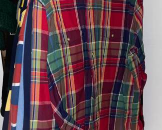 LARGE Amount Of Clothing (Brand New, Vintage, Gently Used, Graphic T-Shirts, Designer Labels - Polo Ralph Lauren, Burberry, Orvis, Eddie Bauer, LL Bean, Tommy Hilfiger, Levis, Robert Graham, Etc.)