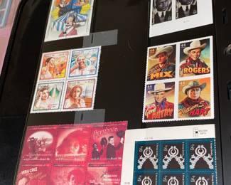 Large Stamp Collection W/ Full Sheets & First Day Issue Covers
