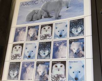 Large Stamp Collection W/ Full Sheets & First Day Issue Covers