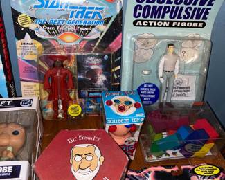 Assorted Humorous Toys & Action Figures