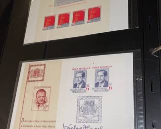 Large Stamp Collection W/ Full Sheets & First Day Issue Covers