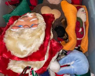 Vintage Santa Stockings