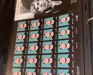 Large Stamp Collection W/ Full Sheets & First Day Issue Covers
