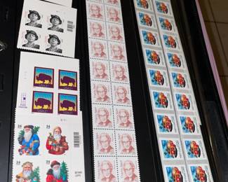 Large Stamp Collection W/ Full Sheets & First Day Issue Covers
