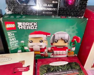Lego Christmas Brick Headz