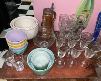 Bowls & Glassware