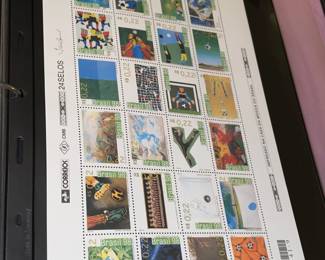 Large Stamp Collection W/ Full Sheets & First Day Issue Covers
