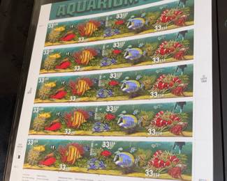 Large Stamp Collection W/ Full Sheets & First Day Issue Covers