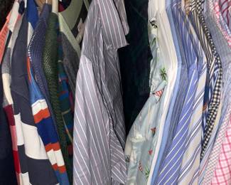 LARGE Amount Of Clothing (Brand New, Vintage, Gently Used, Graphic T-Shirts, Designer Labels - Polo Ralph Lauren, Burberry, Orvis, Eddie Bauer, LL Bean, Tommy Hilfiger, Levis, Robert Graham, Etc.)