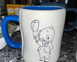 Rae Dunn Porky Pig Mug
