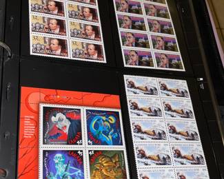 Large Stamp Collection W/ Full Sheets & First Day Issue Covers
