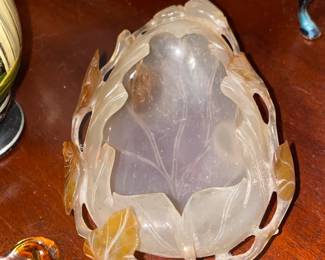 STUNNING Brushwater Agate Dish