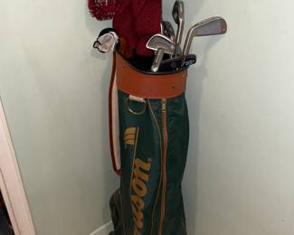Golf Clubs & Carrying Bag