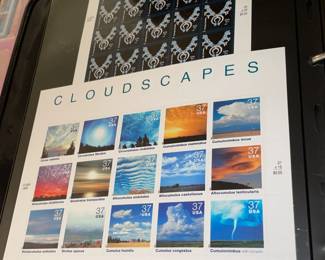 Large Stamp Collection W/ Full Sheets & First Day Issue Covers
