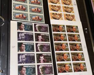 Large Stamp Collection W/ Full Sheets & First Day Issue Covers