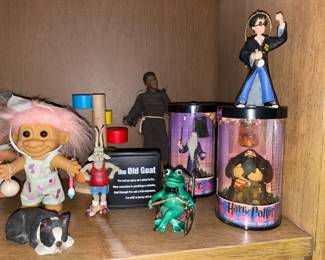 Troll Doll & Harry Potter Figures